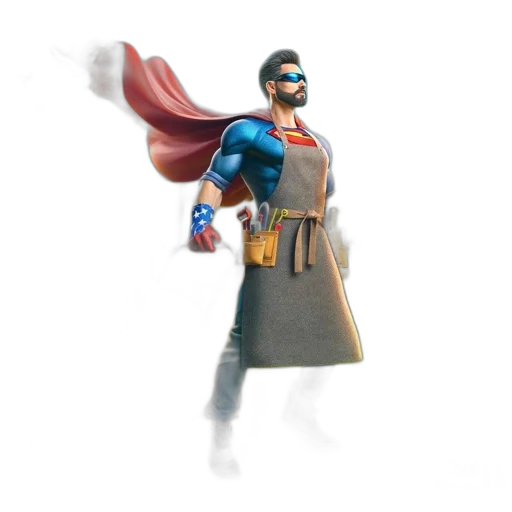 3d render, concept art, comic book art, fantasy art transparent PNG cut-out