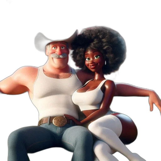 hat, concept art, 3d render, cartoon transparent PNG cut-out