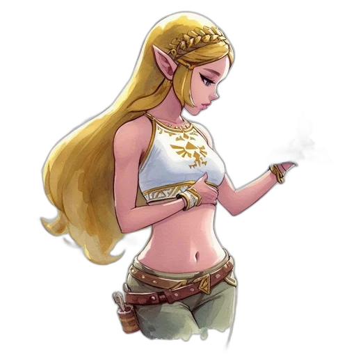 staff, jewelry, sword, dress transparent PNG cut-out