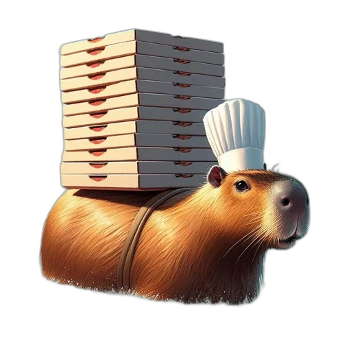 food, animal, staff, hat transparent PNG cut-out
