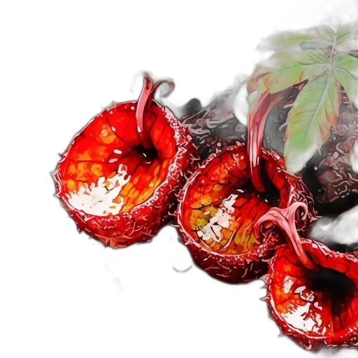 food, flower, dragon, crown transparent PNG cut-out