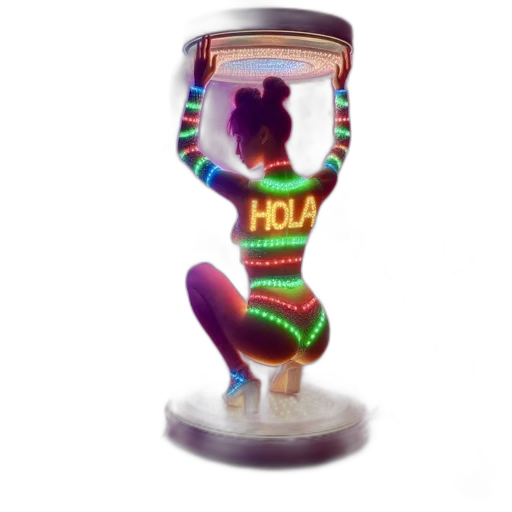 bottle, jewelry, dress, robot transparent PNG cut-out