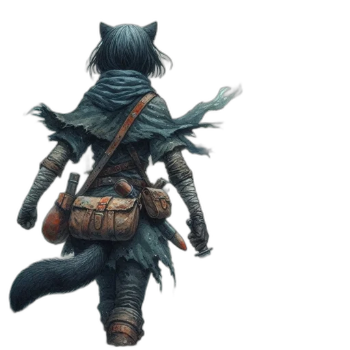 staff, mask, dragon, concept art transparent PNG cut-out