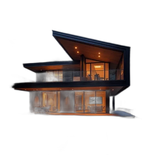 building, 3d render, concept art, photorealistic transparent PNG cut-out