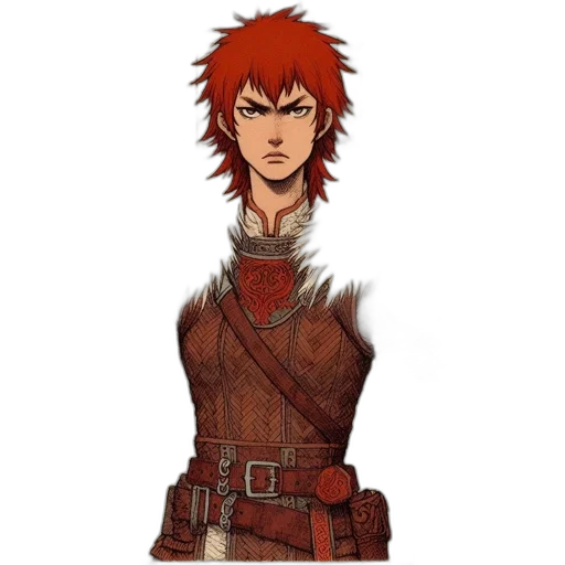 staff, jacket, dragon, face transparent PNG cut-out