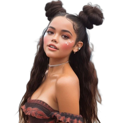hair, crown, face, mask transparent PNG cut-out