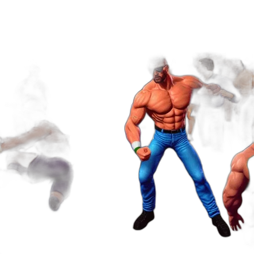 concept art, 3d render, pixel art, comic book art transparent PNG cut-out