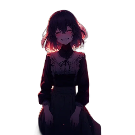 dress, creature, mask, crown transparent PNG cut-out
