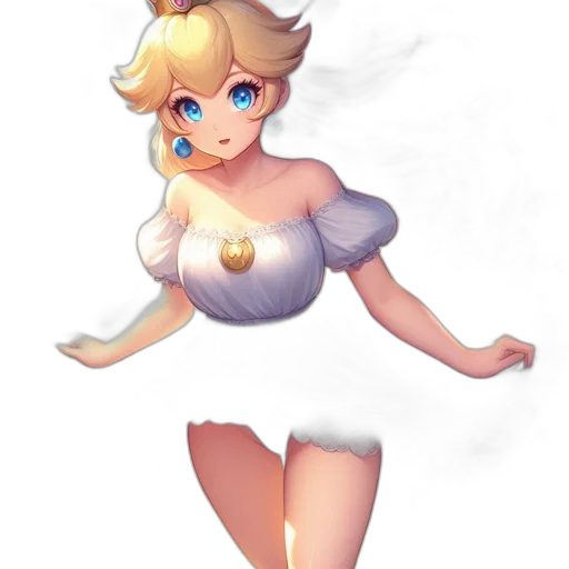 dress, staff, weapon, creature transparent PNG cut-out