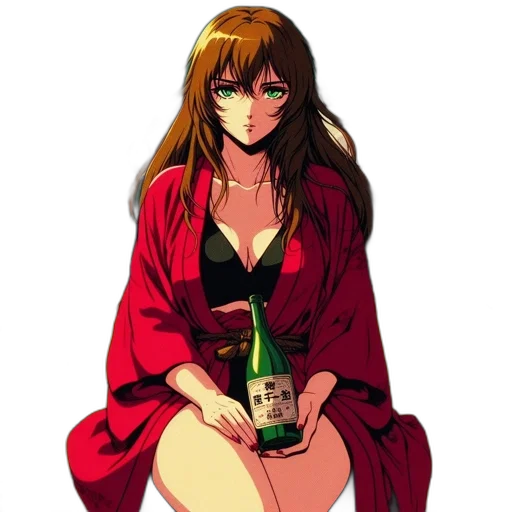 dress, anime, pixel art, concept art transparent PNG cut-out