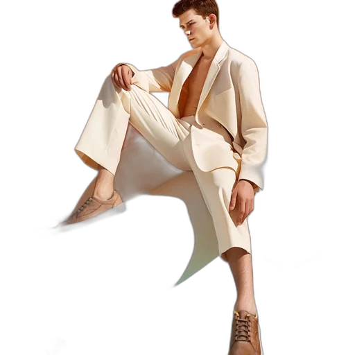 jacket, shoes, photorealistic, concept art transparent PNG cut-out
