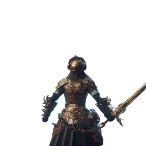 sword, staff, weapon, dragon transparent PNG cut-out