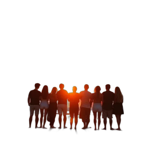 staff, jacket, crown, umbrella transparent PNG cut-out