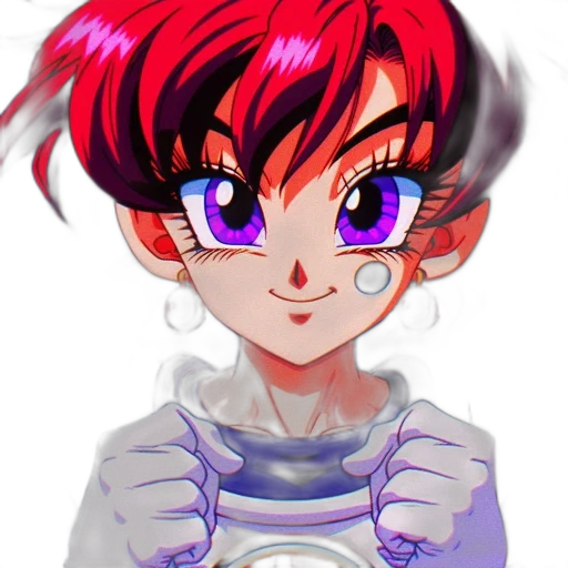 face, robot, staff, anime transparent PNG cut-out