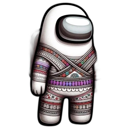 robot, jacket, mask, dress transparent PNG cut-out