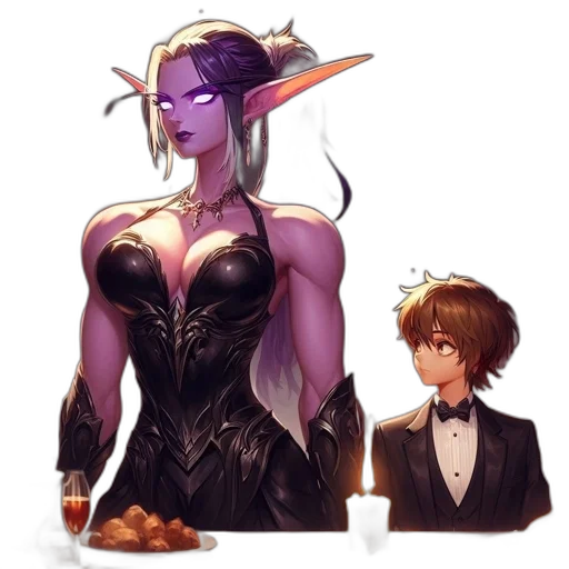 dress, concept art, fantasy art, pixel art transparent PNG cut-out