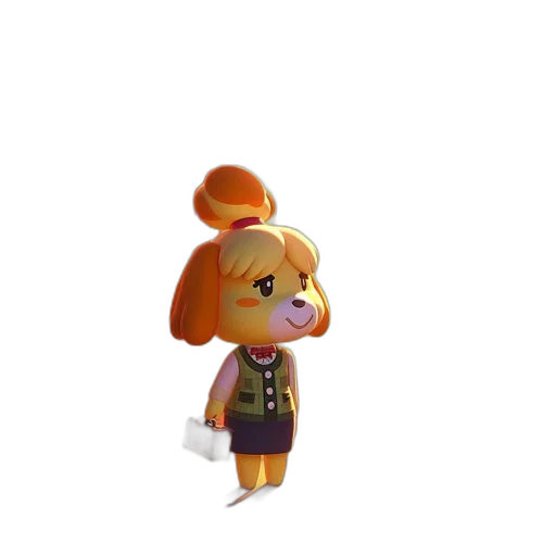staff, animal, hat, dress transparent PNG cut-out
