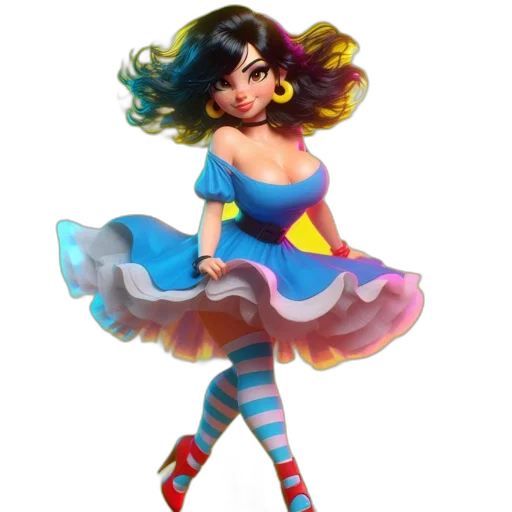 dress, concept art, 3d render, fantasy art transparent PNG cut-out