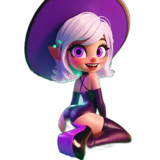 staff, hat, dress, crown transparent PNG cut-out