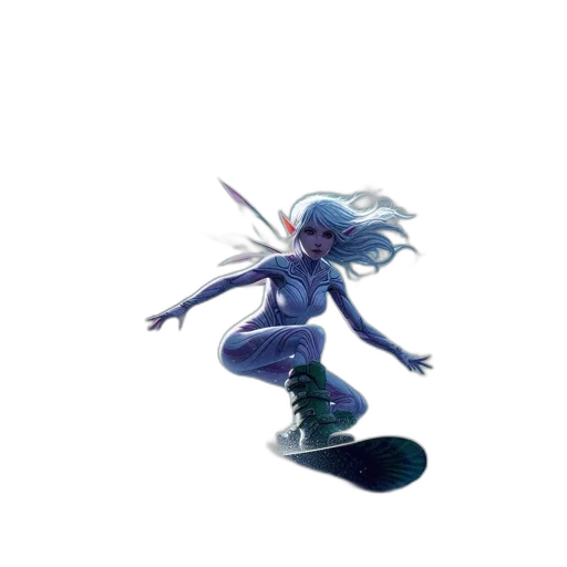 dragon, creature, sword, staff transparent PNG cut-out