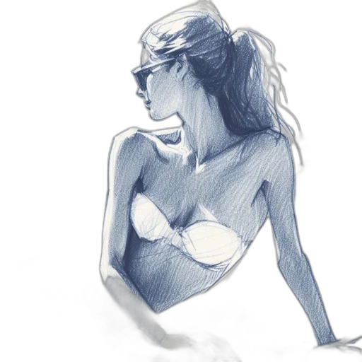 concept art, watercolor, pencil sketch, comic book art transparent PNG cut-out