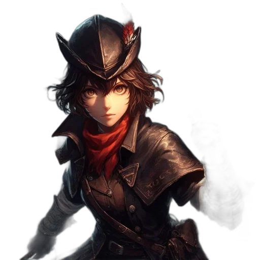 hat, staff, weapon, concept art transparent PNG cut-out