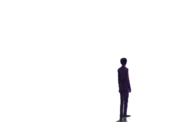 robot, staff, umbrella, jacket transparent PNG cut-out
