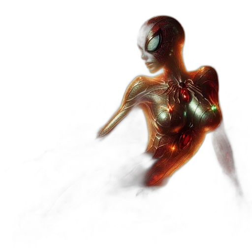 robot, creature, dress, concept art transparent PNG cut-out