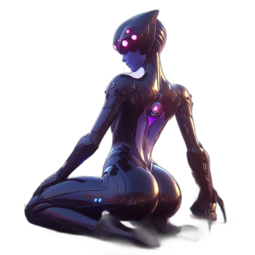 robot, dress, creature, mask transparent PNG cut-out