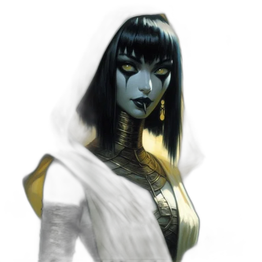 mask, staff, fantasy art, concept art transparent PNG cut-out