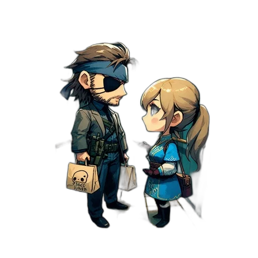 jacket, pixel art, concept art, watercolor transparent PNG cut-out