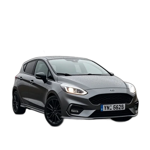 car, 3d render, grey, ford transparent PNG cut-out