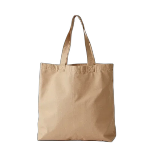 earth tones, reusable, tote, bags transparent PNG cut-out