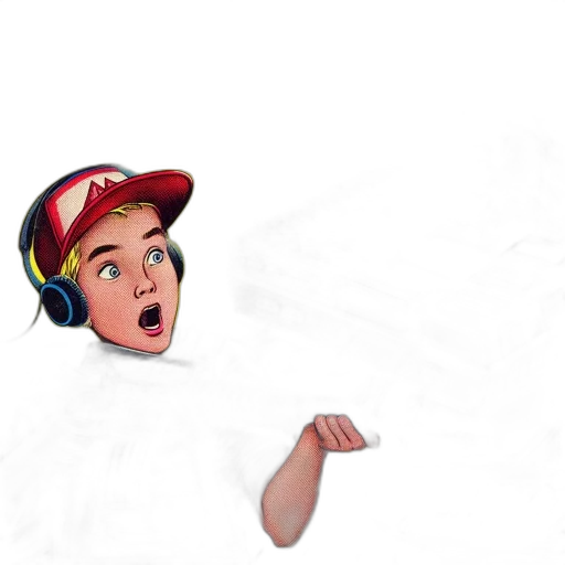 face, creature, hat, weapon transparent PNG cut-out