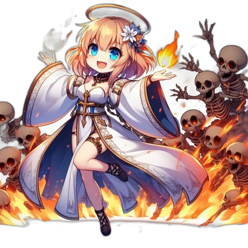 weapon, staff, sword, anime transparent PNG cut-out
