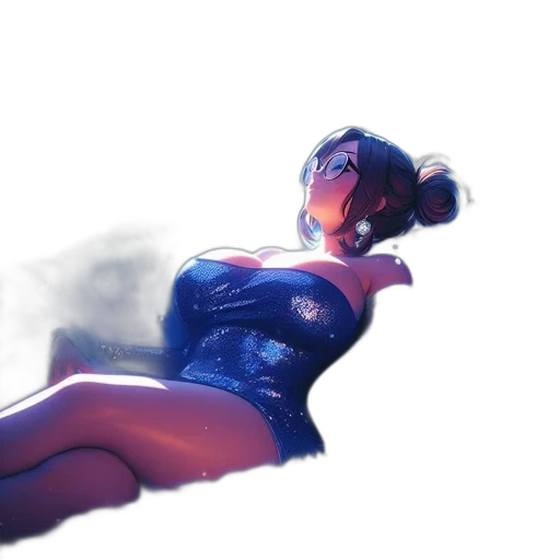 dress, robot, weapon, staff transparent PNG cut-out