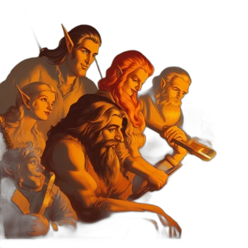 staff, concept art, fantasy art, pixel art transparent PNG cut-out