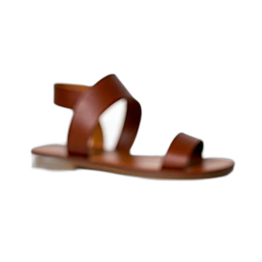 shoes, 3d render, earth tones, pair transparent PNG cut-out