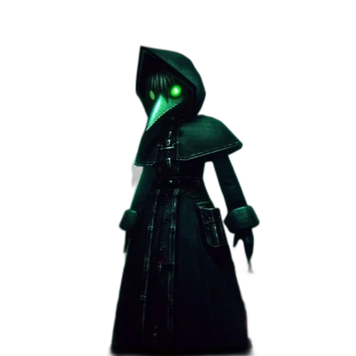 staff, mask, dress, jacket transparent PNG cut-out