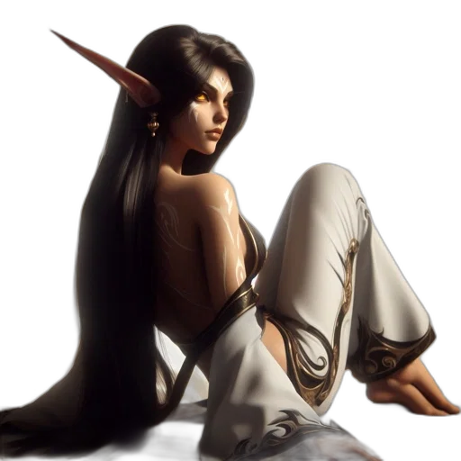 dragon, staff, sword, fantasy art transparent PNG cut-out