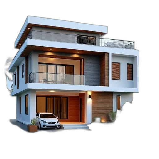 building, 3d render, photorealistic, concept art transparent PNG cut-out