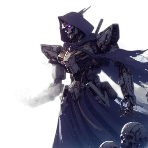 robot, weapon, sword, concept art transparent PNG cut-out