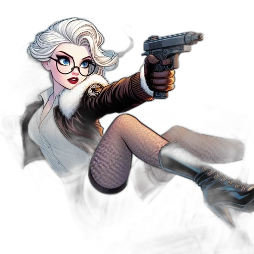 weapon, concept art, comic book art, cyberpunk transparent PNG cut-out