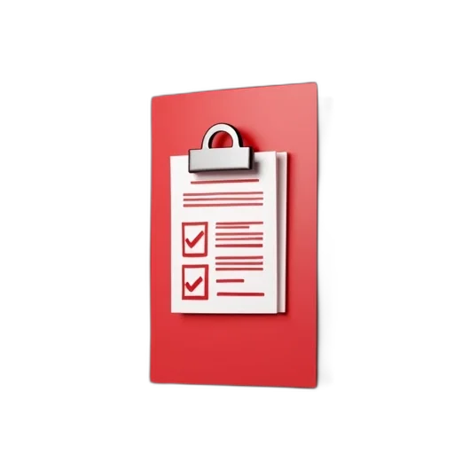 red, payment, security, report transparent PNG cut-out