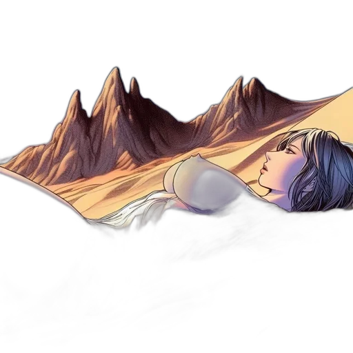 face, mask, hair, creature transparent PNG cut-out