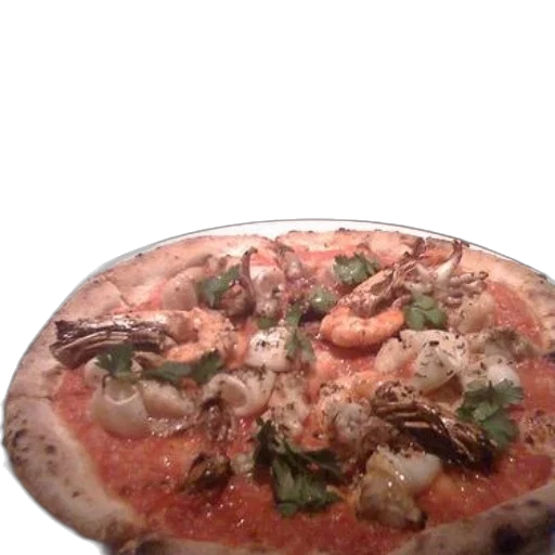 food, 3d render, pizza, seafood transparent PNG cut-out