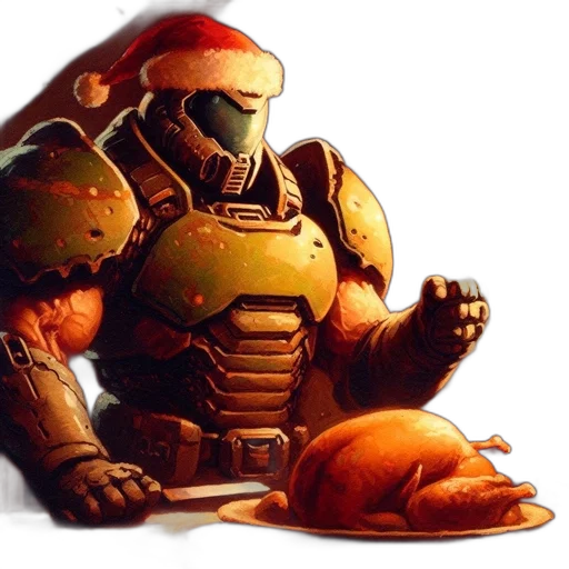 robot, food, concept art, pixel art transparent PNG cut-out