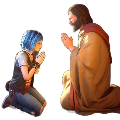 concept art, pixel art, 3d render, watercolor transparent PNG cut-out