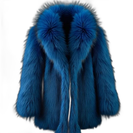 jacket, hat, blue, fox transparent PNG cut-out