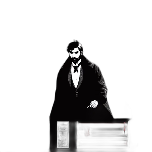jacket, animal, robot, comic book art transparent PNG cut-out